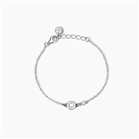 Bracciale Mabina Bambino Welcome Baby in Argento Diamante Lab Grown 533925O